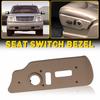 Beige Tan Power Seat Switch Bezel For Chevy Avalanche Silverado Suburban 03-2007