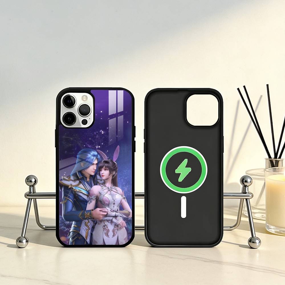 Soul Land Phone Case For iPhone17,16,15,14,13,12,11 Plus,Pro Max Magnetic For Magsafe Wireless Charging iPhone12mini