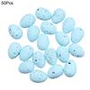 20/50Pcs Foam Easter Eggs Happy Easter Decorations Painted Bird Pigeon Eggs DIY Craft Kids Gift Favor Home Decor Easter Party