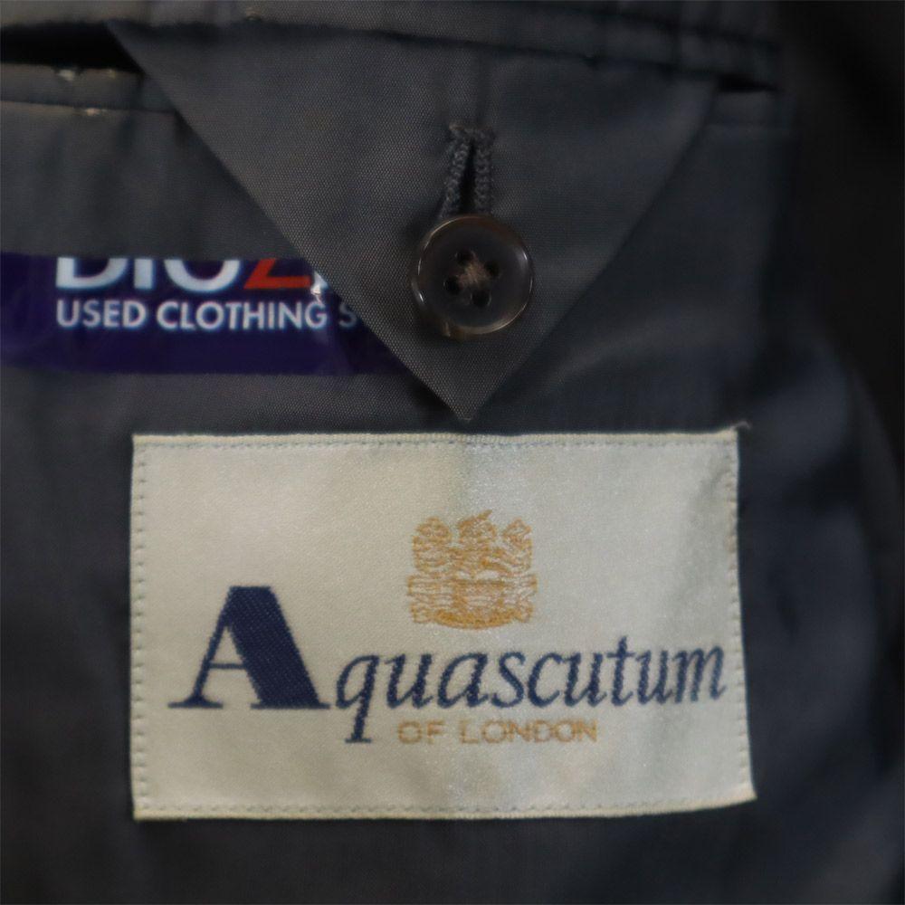 Aquascutum 90er Jahre Hergestellt in Japan Wolle Altes Karomuster Hosenanzug Set Herren Gebraucht