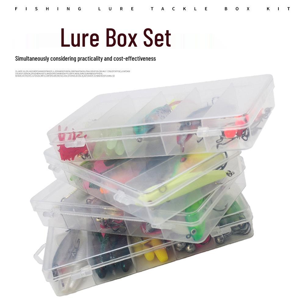 Lead-Weighted Shrimp Soft and Hard Lures Jig Head Kits