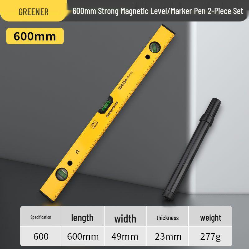 High Precision Magnetic Spirit Level Inclinometer - Aluminum Angle Square Tool
