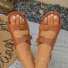 2026 Summer New Women's Fashion and Comfortable Sandals Open Toed Outdoor Casual Sandals