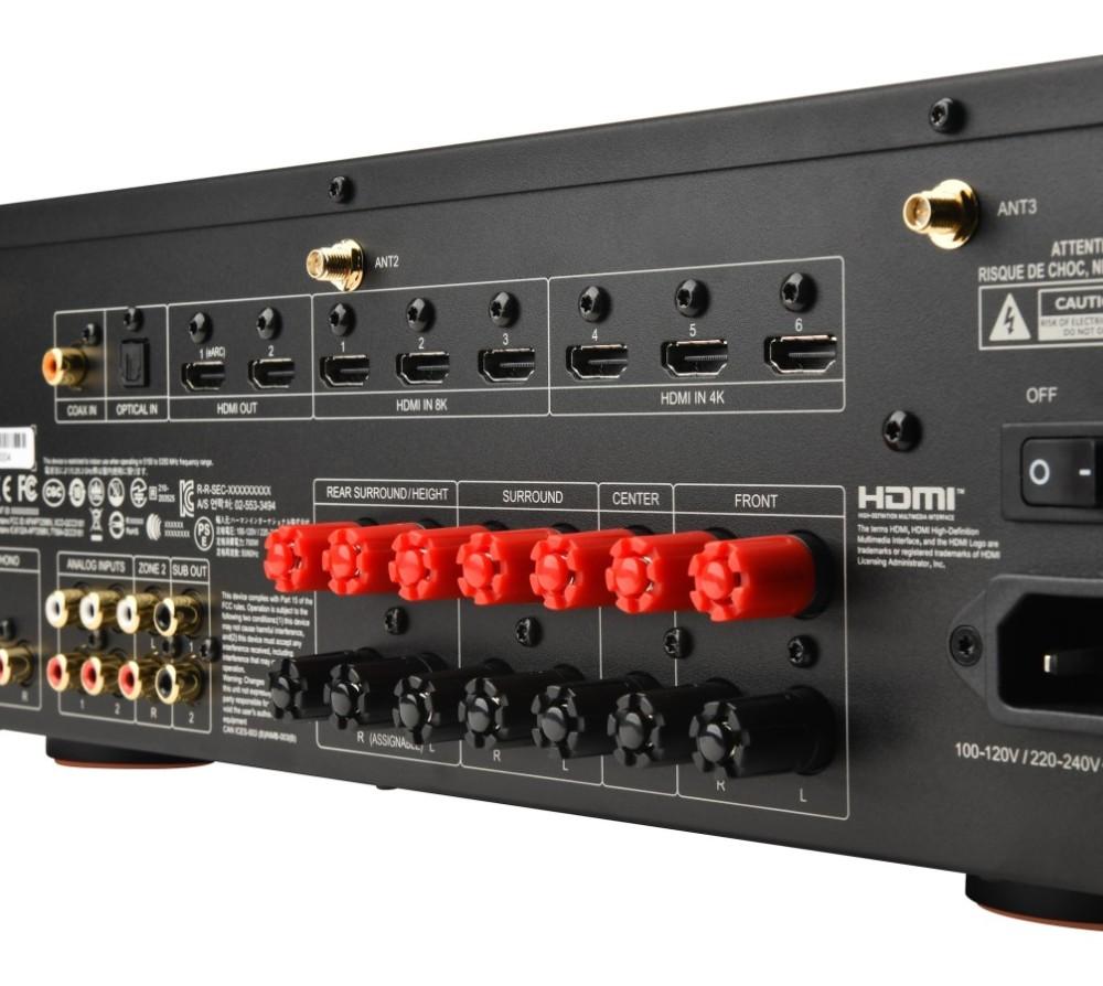 JBL MA7100HP SÍŤOVÝ 7.2 KANÁLOVÝ AV RECEIVER 125 W 8K Wi-Fi Bluetooth Dolby Atmos, JBL by HARMAN