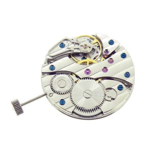 

17-jewel mechanical movement with two hands and a small second at 9 o clock. Seagull watch movement for Swan Neck watches. 6497