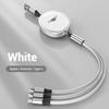 3-in-1 Portable Retractable Fast Charging Data Cable For New Bentley Flying Spur Continental GT Bentayga Mulsanne Accessories