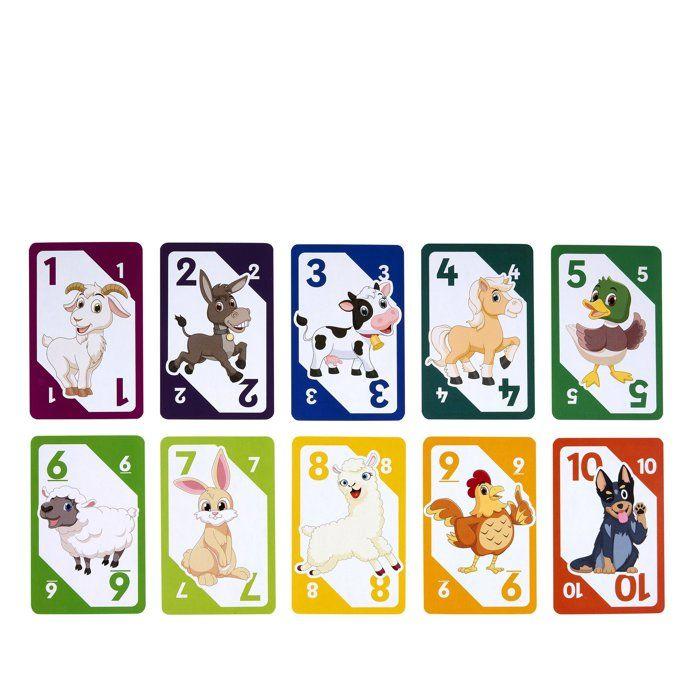 Jeu de cartes - MATTEL GAMES - Skip-Bo Junior JTP66 - 2 niveaux - Éducatif - Apprentissage