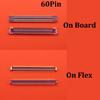 2Pcs Usb Charger Charging Dock Port Flex FPC Connector For Huawei Mate10 Mate10pro MT10 Mate 10 Pro Contact On Board Plug 60pin