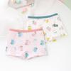 Antibacterial Pure Cotton Girls' Boxer Briefs - Small, Medium, Large (Korean Style)