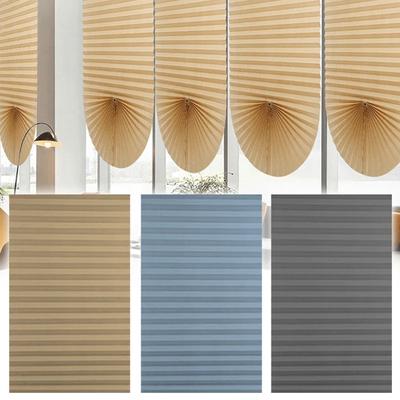 5 Size Self-Adhesive Pleated Blinds Bathroom Balcony Shades Half Blackout Windows Curtains For Bedroom Living Room Balcony