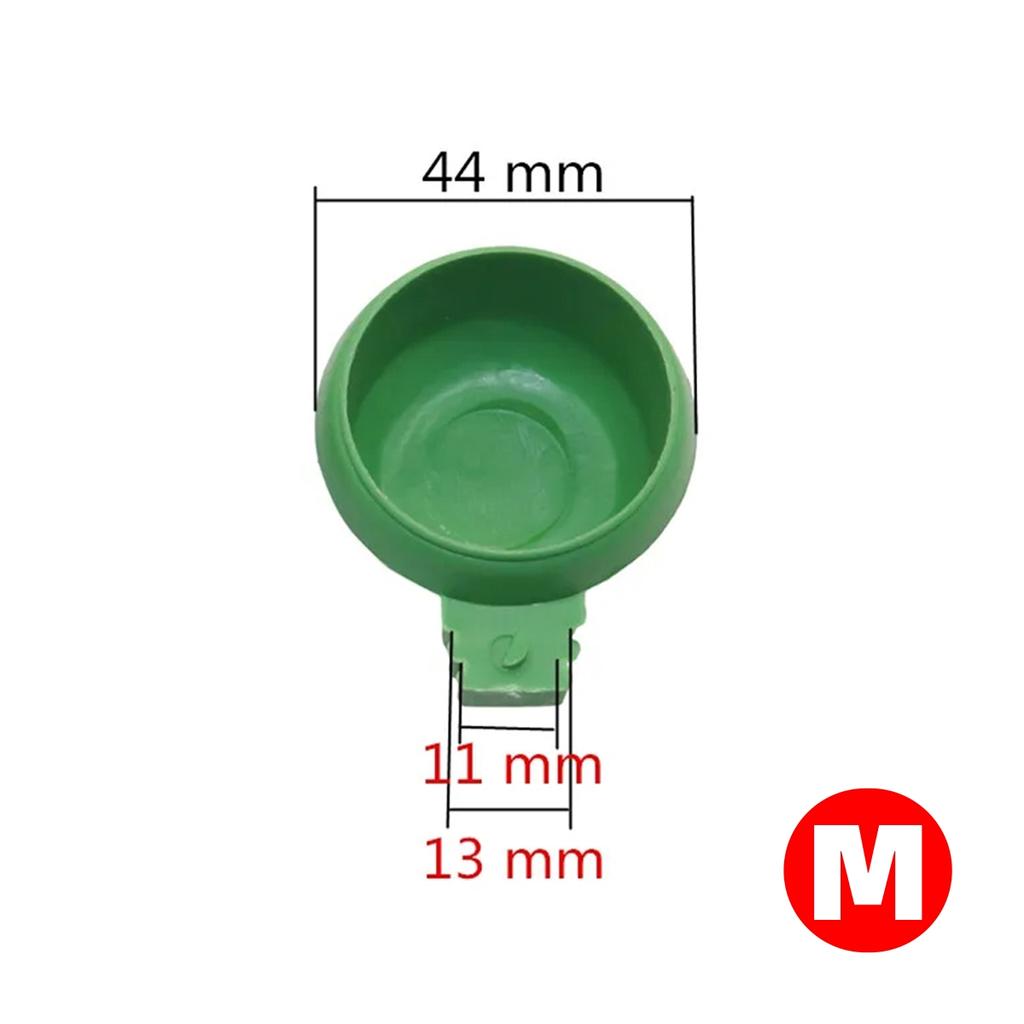 2/20Pcs Round Bird Feeding and Drinking Cage Hanging Cups Parrot Pigeon Universal Wire Cage Feed Food Bowls Pet Birds Supplies