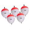 5 Brightly Colored Oval Shaped EVA Foam Fishing Buoys, High Buoyancy for Trout, Catfish, Bass And