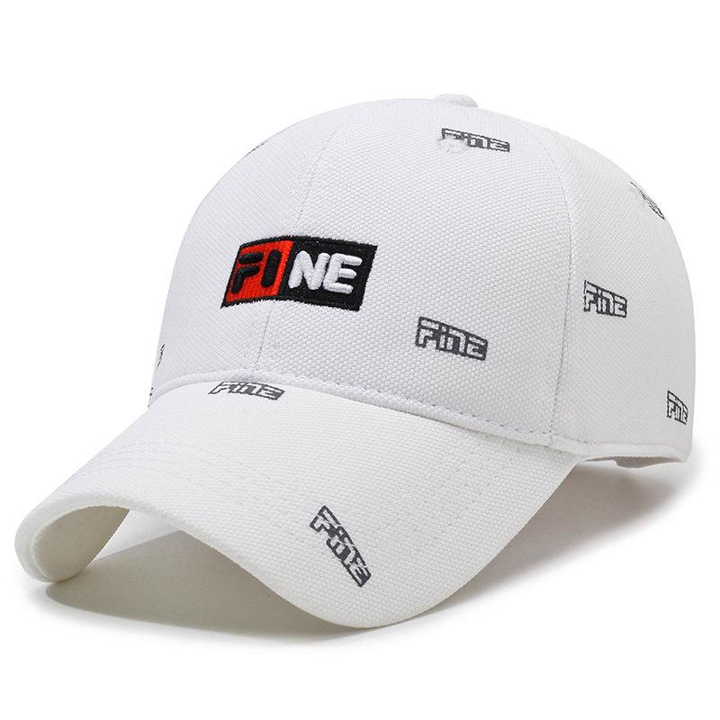 Fashion Trend Four Seasons Baseball Cap Hard Top Embroidered Printed Hat Outdoor Men S And Women S Shade Cap