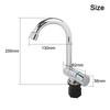 For Yachts For Bar Counters 360 Rotation Faucet Caravan Mixer Tap Camping Outdoor Activities 180 Vertical Rotation