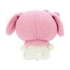 Sanrio Knit Mascot Holder My Melody 11cm x 6cm x 12cm 500003 Amigurumi-style - - Approx. (W) (D) (H) -