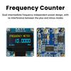 20MHz-2.7GHz Frequency Counter Tester DC8-10V 0.96" OLED Frequency Meter RF Digital Signal Frequency Backlit Meter for Ham Radio
