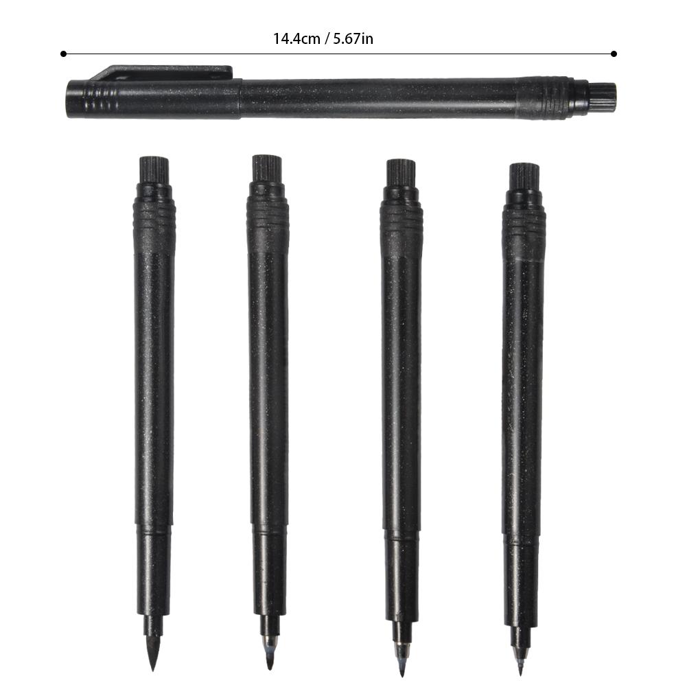 Pack of 3 Calligraphy Pen Set Brush Pen Soft Brush Tips Manga Writing Drawing Ink Pen Script Gi