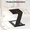 Desktop Speaker Stand Incline Design Metal with Vibration Absorption Pad for Game Room Bookshelf Bedroom Office Living Room