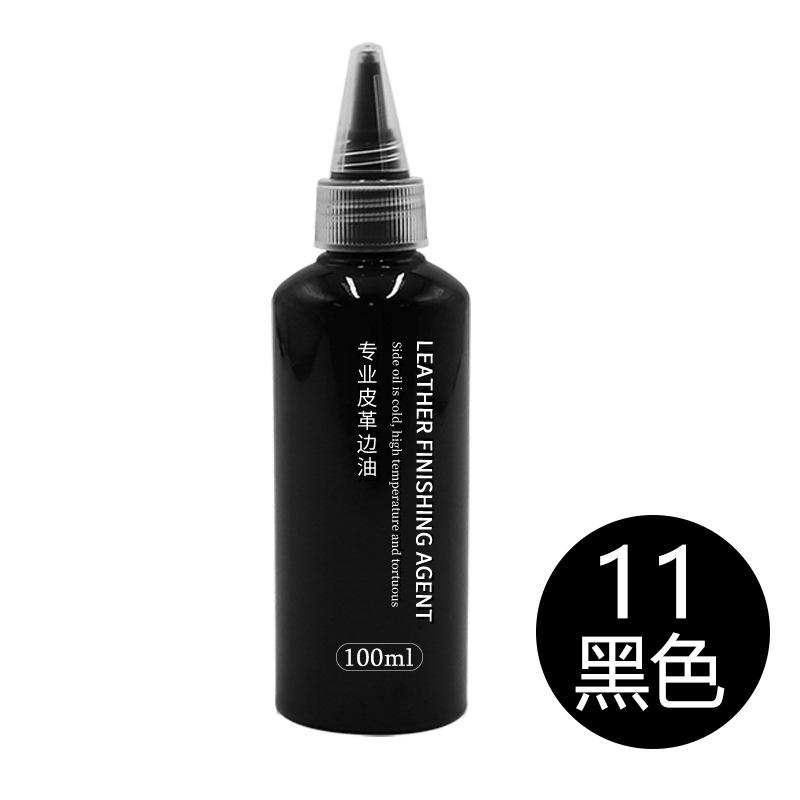 100ml Matte Lederkantenversiegelungsöl Kältebeständig Hochtemperaturbeständig Verhindert Feuchtigkeitsaufnahme und Verformung des Leders