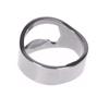 Mini Can Opener Stainless Steel Bottle Opener Ring-shape Bottle Beer Opening Remover Kitchen Gadgets Bar Finger Opener Tools