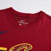Nike NBA Kollaboration Cleveland Cavaliers Dri-Fit T-Shirt Buchstaben Rundhalsausschnitt Bequem Kurzarm Kinder Oberteile Rot 3Z2B7BAWH-CAV
