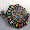 1pc Mandala, Symmetry, Colorful Umbrella with Plastic Handle,Compact & Stylish,Suitable for All Seasons YS331054