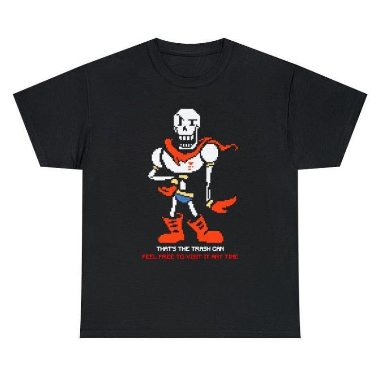 Undertale Papyrus Undyne Muffet TShirt 2026summer New Unisexs Unisexs Fashion Cotton Street Wear Y2k Oversized TShirt Breathable M