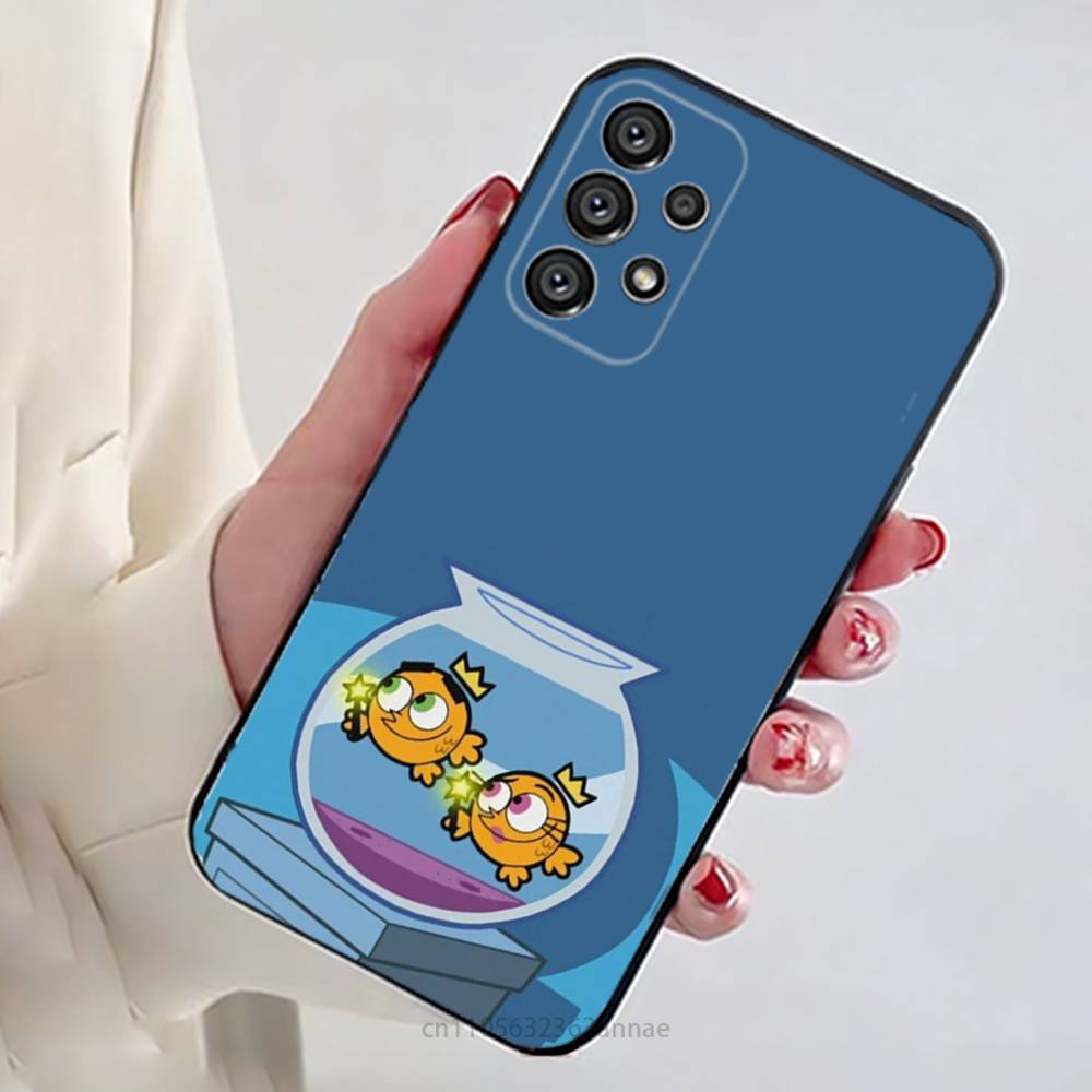 C-Cosmo and W-Wanda Phone Case for Samsung Galaxy A73,23,53,33,14,24,13,72,22,52,32,54,A34 Soft Cover Samsung A20S