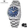 PAGANI DESIGN 40MM Meteorite dial Men Quartz Watches Luxury Business Sapphire 316L Stainless Steel 100M Waterproof Watch For Men