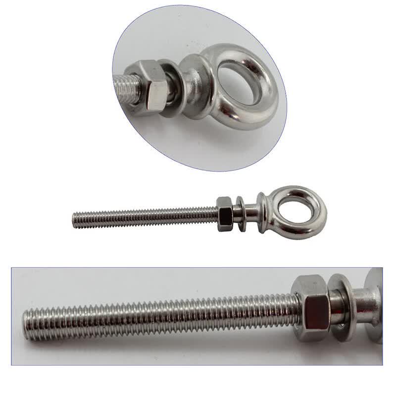 Extended Stainless Steel Lifting Eye Bolt