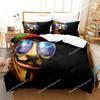 Personality Technology Anonymous Bedding Set Duvet Cover Bed Set Quilt Cover Pillowcase Comforter King Queen Size Boys Adult026