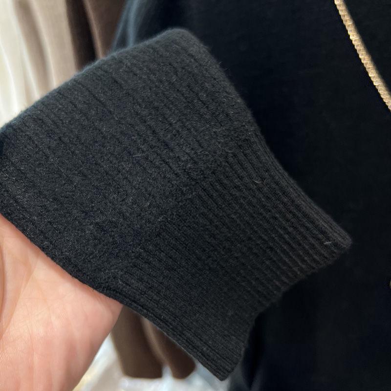 Women's High-Neck Velvet Thickened Sweater Top - Trendy Warm Innerwear for Autumn/Winter 2025