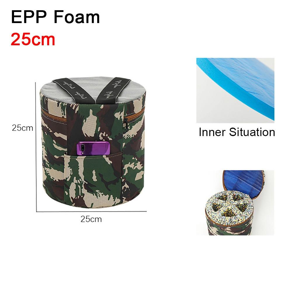 1Pcs 18/20/25cm Wearable Gardening Stool Round Fishing Chair Seat  for Outside Gardening Planting