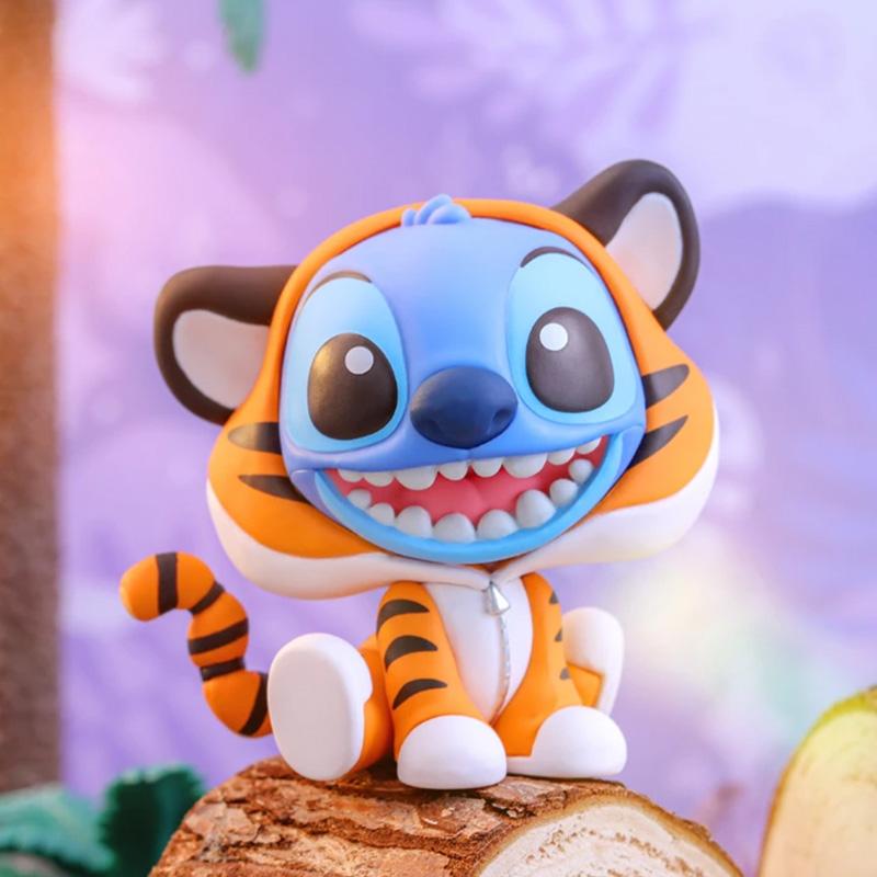 Hot Toy Disney Stitch Blind Box Cosplay Olaf Tigger Mysterious Surprise Box Figure Guess Bag Anime Model Doll Birthday Gift Toys