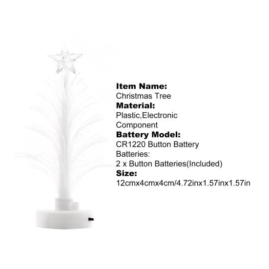 Xmas Night Light Delicate Creative Star Christmas Tree Light for Home