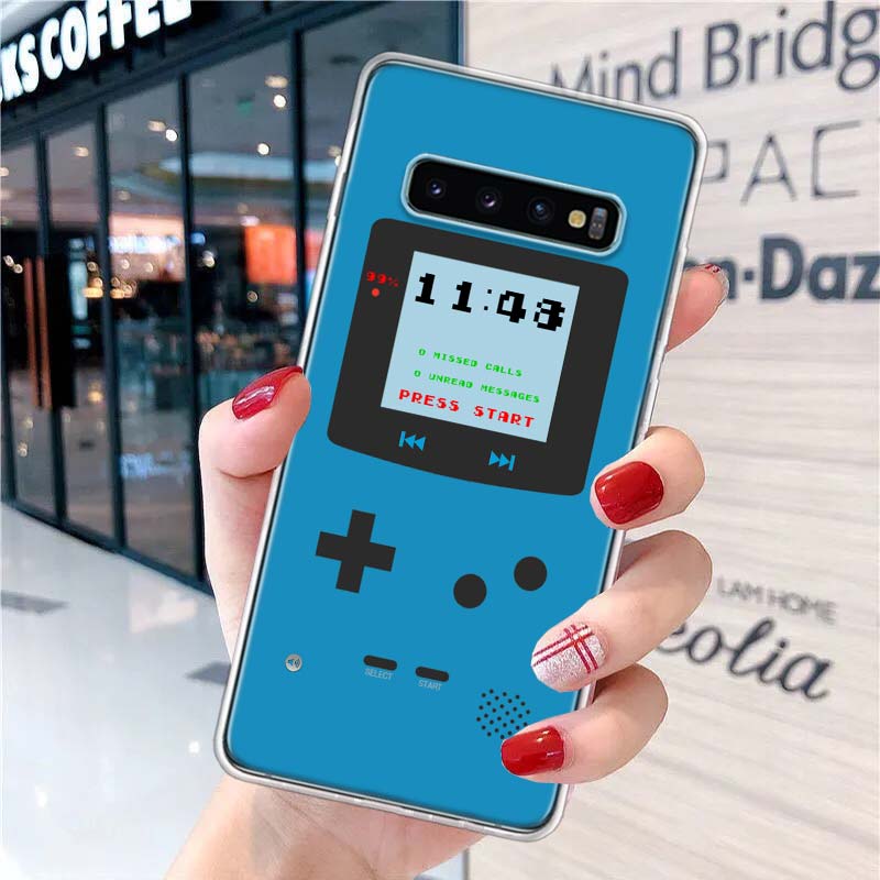 Puzdro na telefón Gameboy Boy pre Samsung Galaxy S20 FE S21 S22 Ultra S10 Plus S10E S8 S9 + S7 Edge J4 Luxusné mäkké puzdro Cas