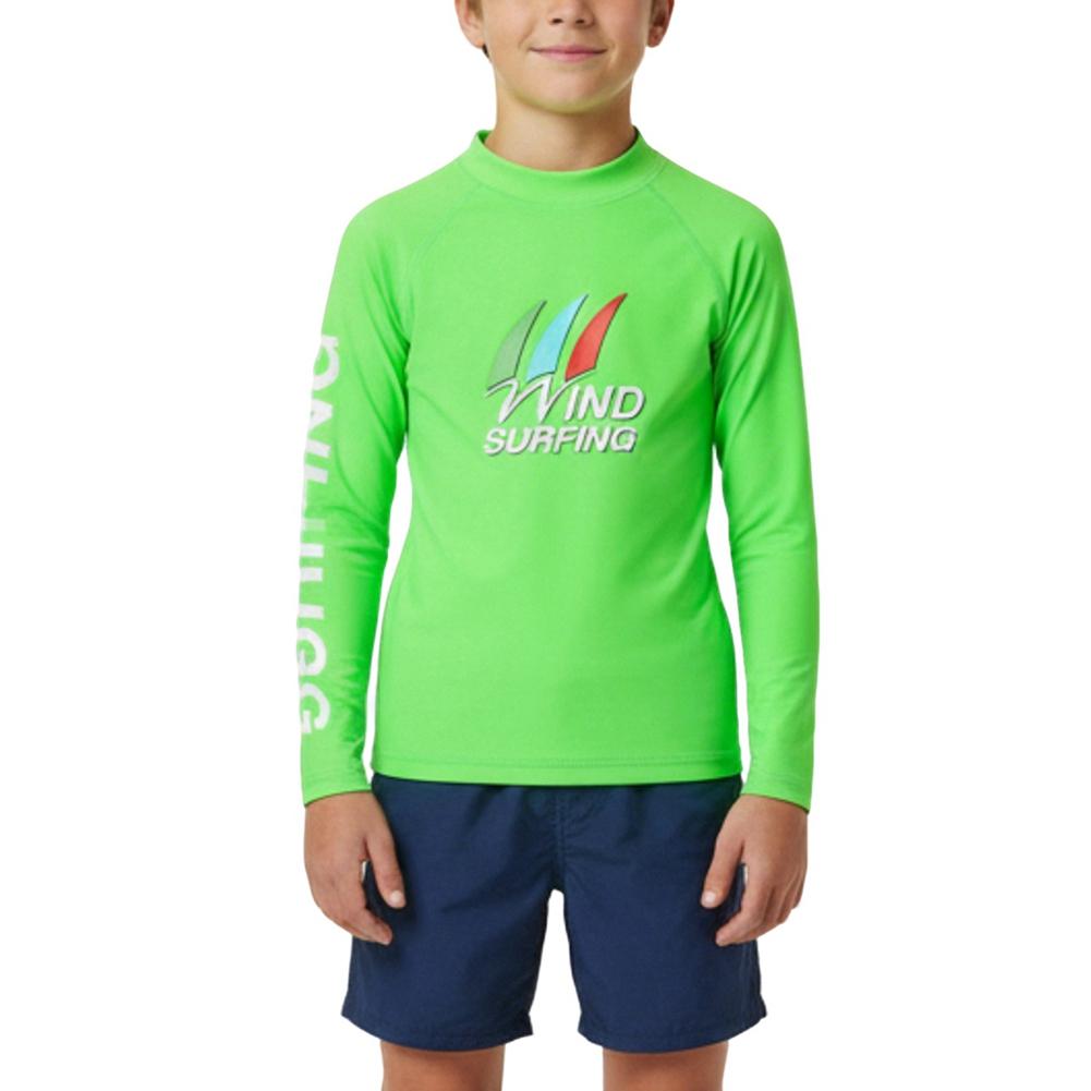 Детская уличная солнцезащитная кофта с круглым вырезом, длинным рукавом, дышащая, быстросохнущая, толстовка 110