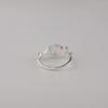 Milky Opal Gemstone Silver Customized Ring 925 Sterling Silver White Stone Ring, Opal Gemstone Jewelry CZR-14-20