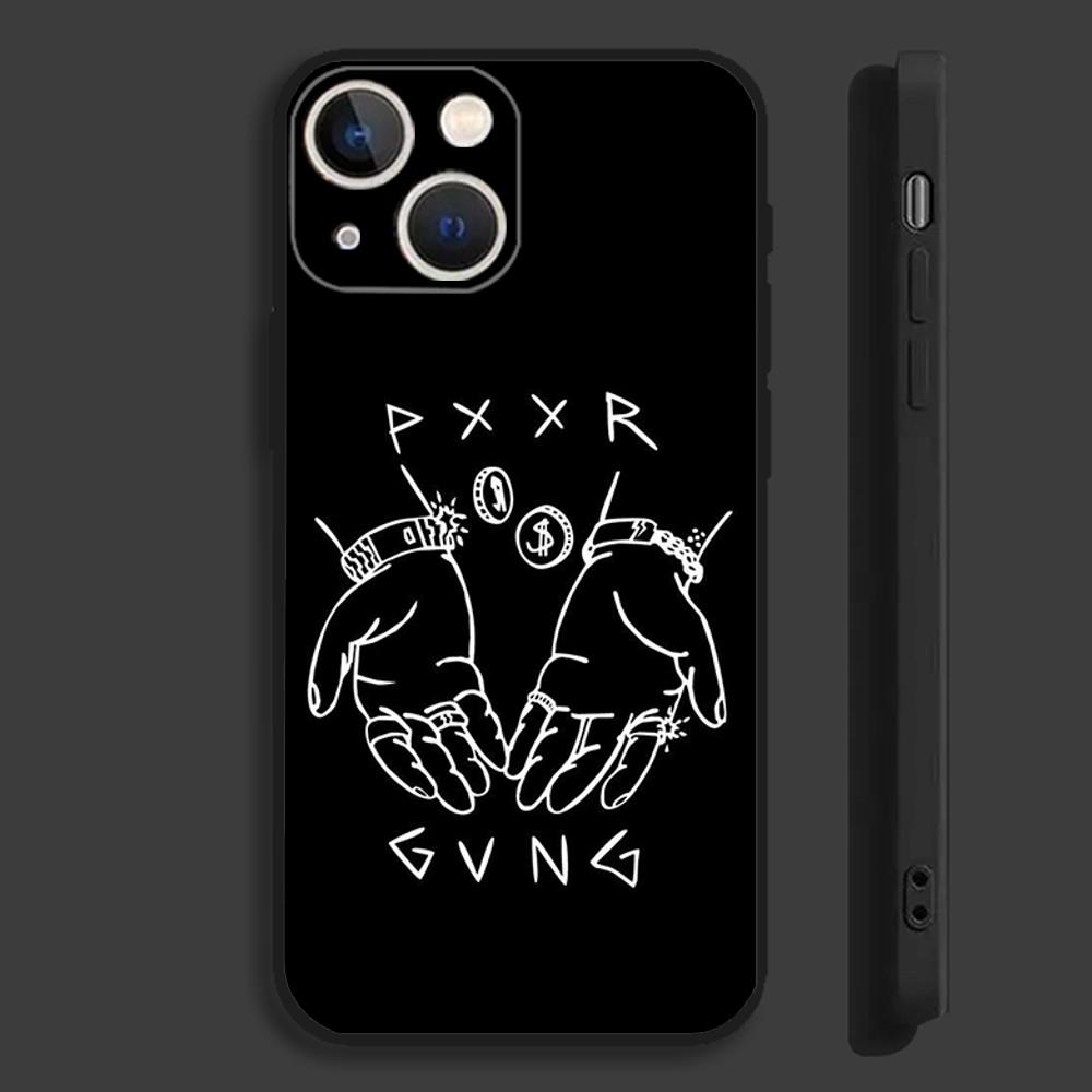 

Kaydy Cain Rapper Phone Case For iPhone 16,15,14,13,12,11,Pro,Max,Plus,Mini,X,XS,XR,8,7,6,S,SE Soft Black Case iPhone12mini
