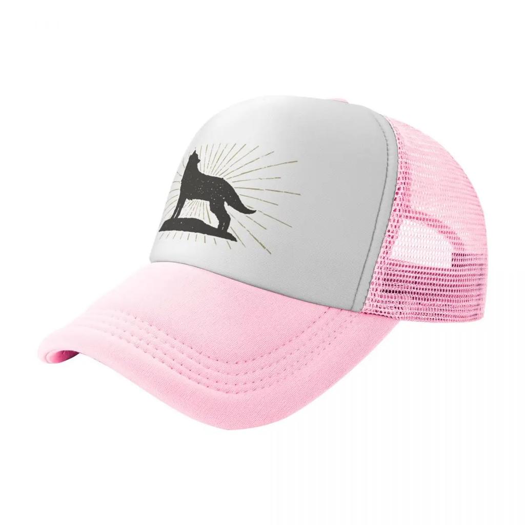 Howling Wolf Star Baseball Cap Sunscreen Hat Beach Hard Hat Winter Men Womens