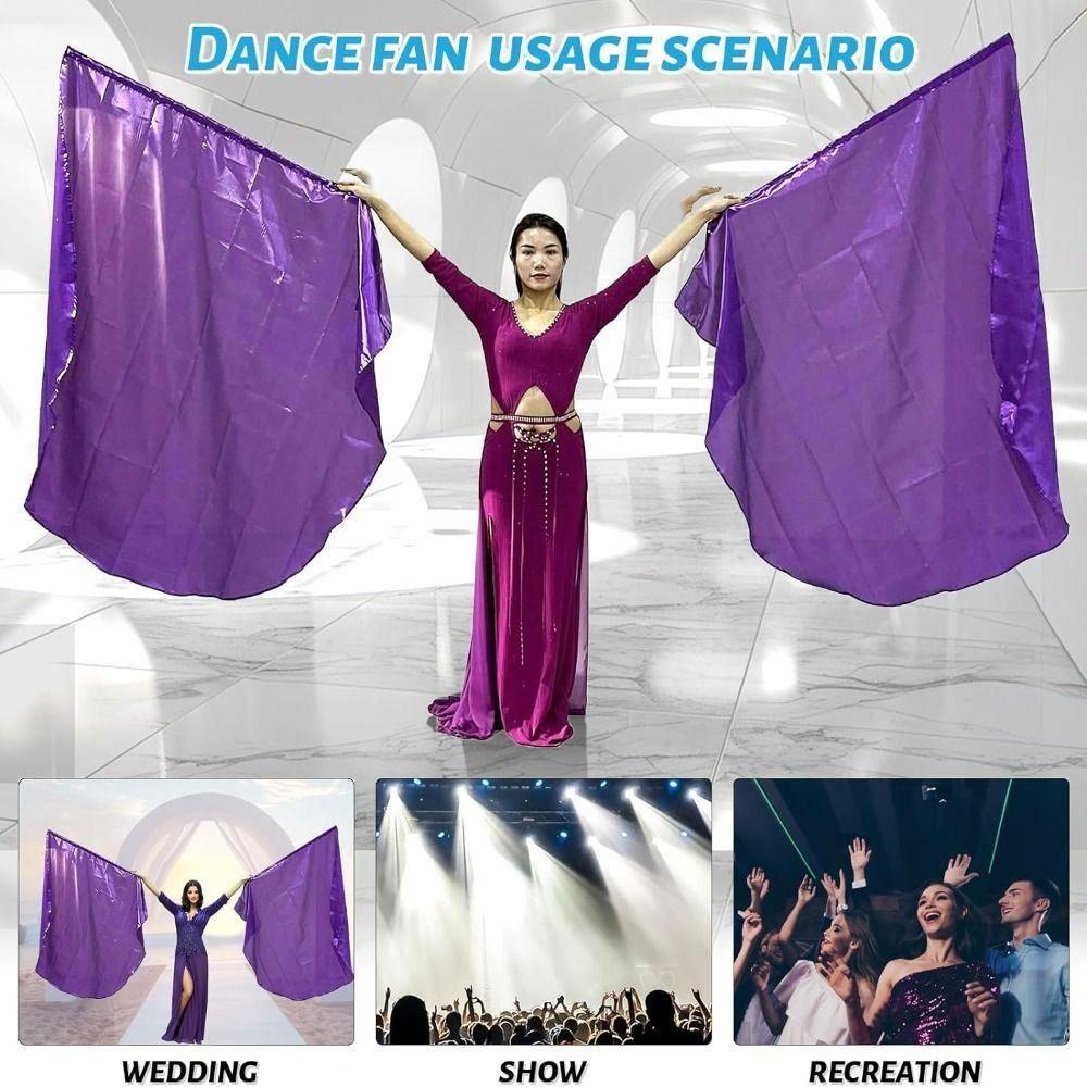 Scalable Rods Belly Dance Accessories Props Multicolor Dance Props New Colorful Scarves Flag
