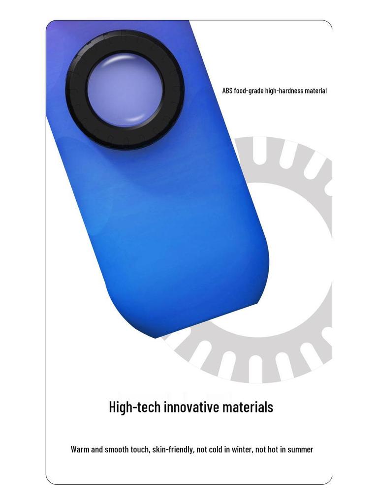 Gradient Color Double Hole Kazoo with Double Membrane - High Low Tone Kazoo Instrument