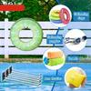 3 Pieces Strong Iron Floating Storage Rack For Swimming Pool Accessories And Outdoor Gears Organization