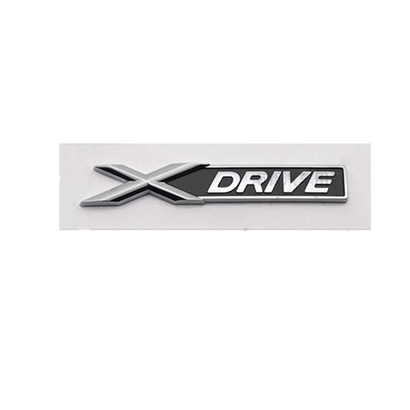 

ABS Car Rear Trunk Letters Emblem Badge Fender Side Sticker For BMW XDRIVE SDRIVE 3 5 Series X3 X5 M3 M5 E46 E90 E83 F20 F30