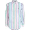 Polo Ralph Lauren SS24 Logo Embroidered Striped Long Sleeve Shirt Men Shirts Multicolor 710937406-001