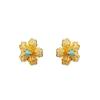 Original Designer Craft Filigree Turquoise Earrings Chinese Style Retro Unique Charm Luxury Women'S   Jewelry