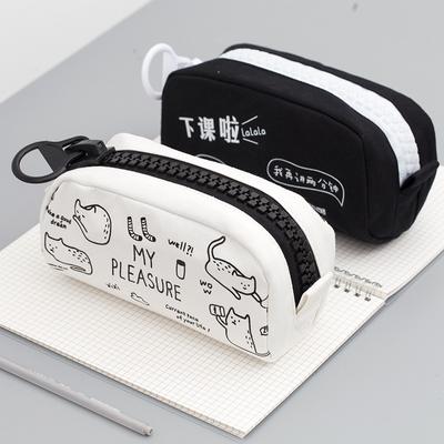 Kreative Große Kapazität Cartoon Tier Hund Bleistift Fall Kawaii Pencilcase Schule Liefert Bleistift Tasche Kapazität Schreibwaren Geschenke