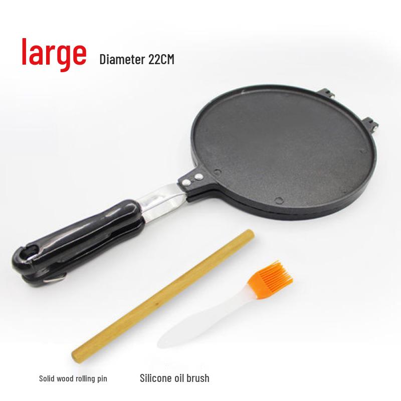 Dual-Sided Gas Egg Roll and Ice Cream Cone Maker