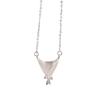 Creative Trendy Bouquet Wrapping Pendant Necklace for Women Small Flower Insertable Choker Fashion Clavicle Chain Jewelry Gift