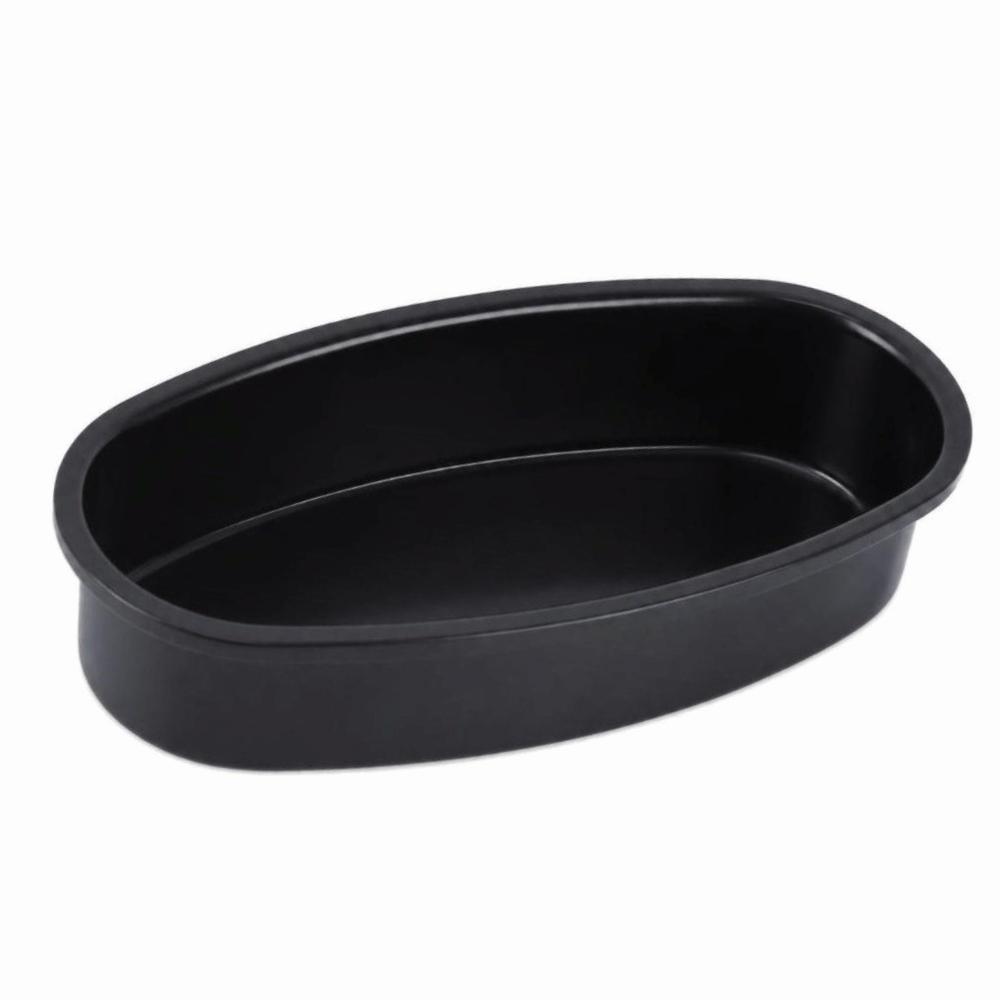 Baking Tool Oval Shape Cake Pan Black Loaf Pans Convenient Bread Pan For Baking